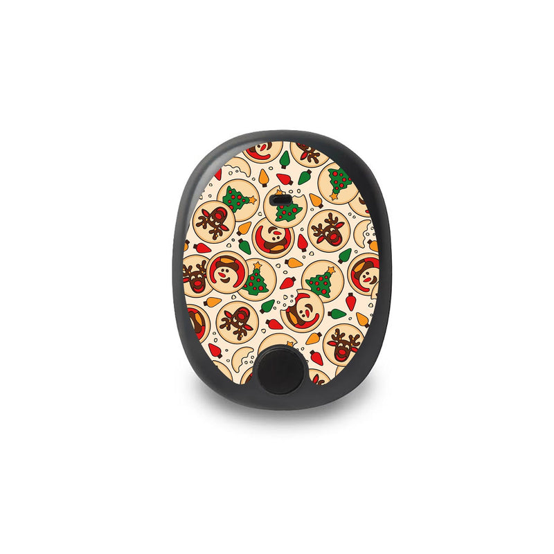 Peelz Santa's Cookies Eversense Smart Transmitter Sticker - Pump Peelz Peelz/Stickers
