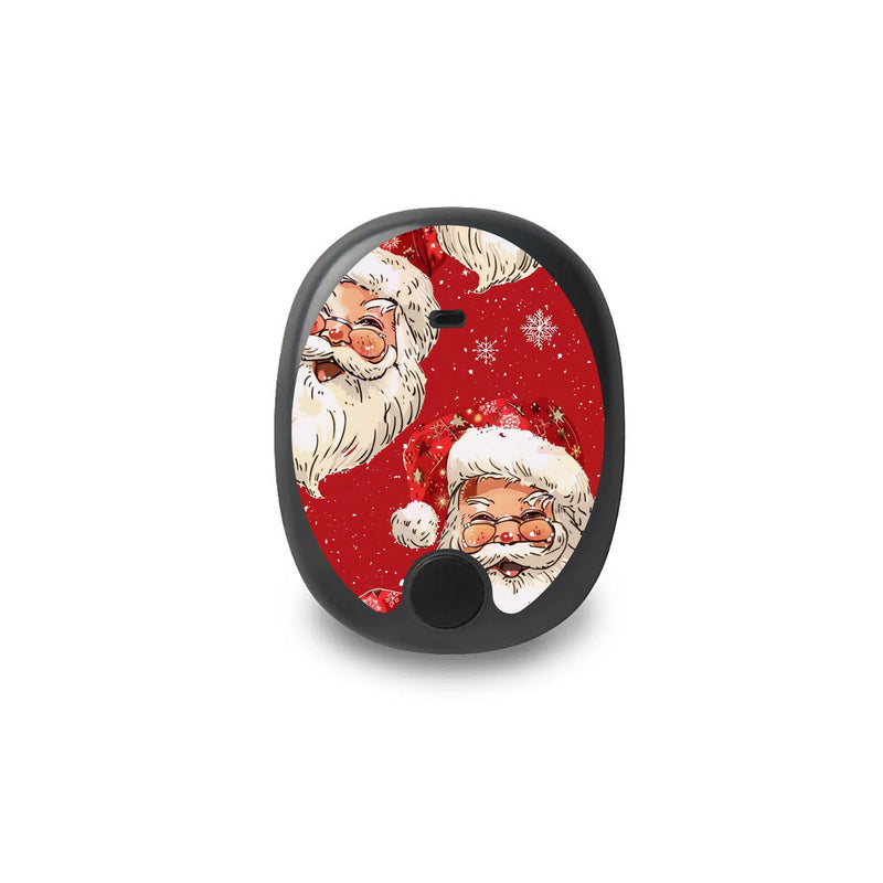 Peelz Jolly Old Saint Nick Eversense Smart Transmitter Sticker - Pump Peelz Peelz/Stickers
