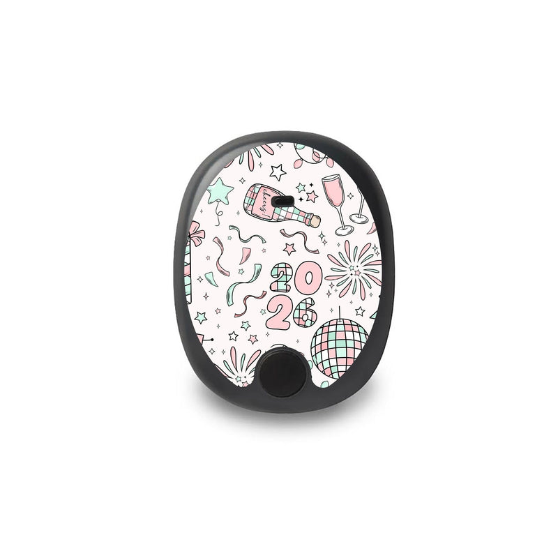 Peelz Cheers to '26 Eversense Smart Transmitter Sticker - Pump Peelz Peelz/Stickers