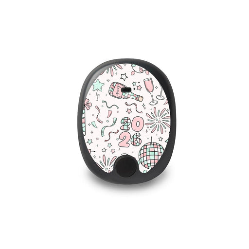 Peelz Cheers to '26 Eversense Smart Transmitter Sticker - Pump Peelz Peelz/Stickers