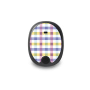Peelz Spring Plaid Eversense Smart Transmitter Peelz/Stickers