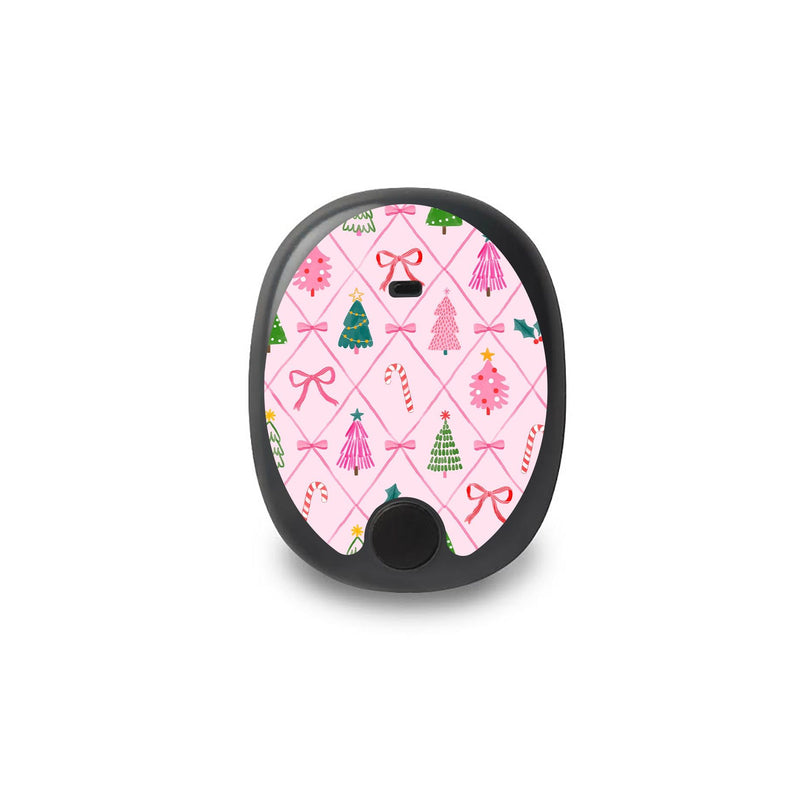 Peelz Coquette Christmas Eversense Smart Transmitter Sticker - Pump Peelz Peelz/Stickers