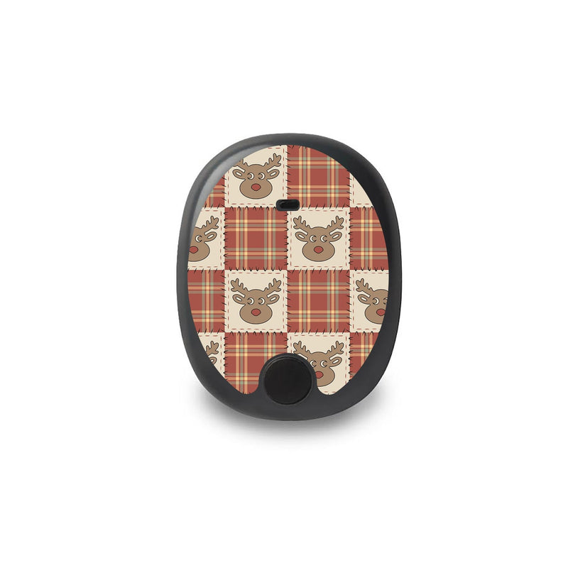 Peelz Rustic Reindeer Eversense Smart Transmitter Sticker - Pump Peelz Peelz/Stickers