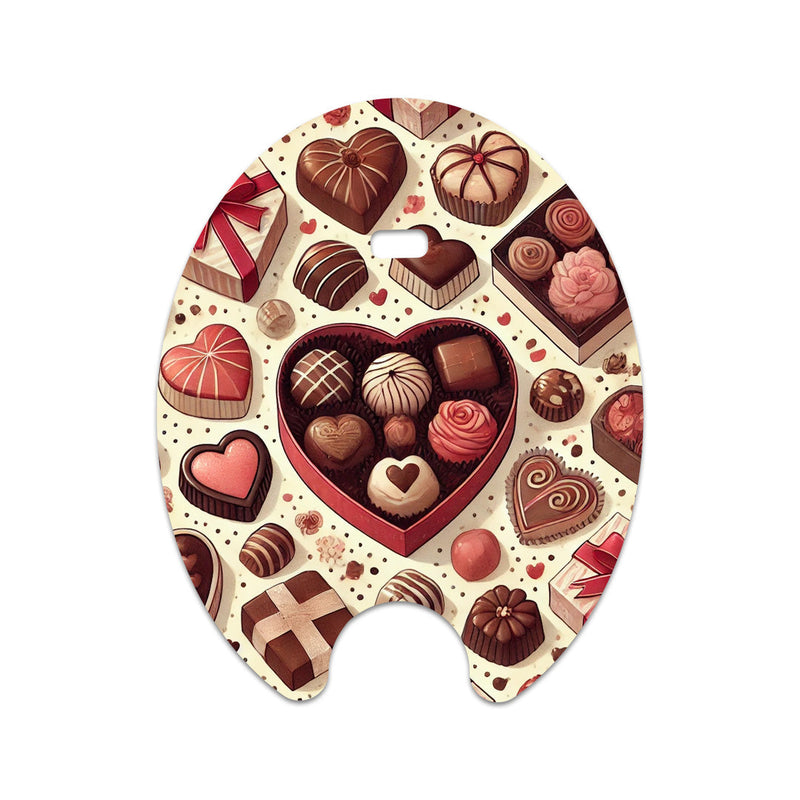 Peelz Chocolate Love Eversense Smart Transmitter Peelz/Stickers