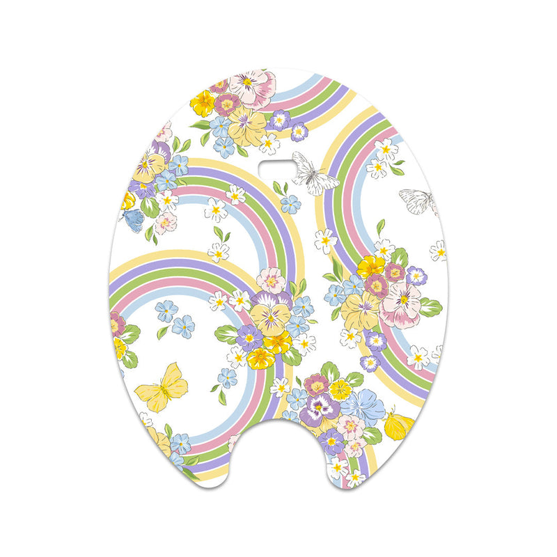 Peelz Rainbow Blooms Eversense Smart Transmitter Peelz/Stickers