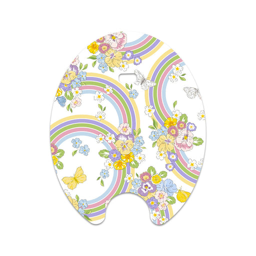 Peelz Rainbow Blooms Eversense Smart Transmitter Peelz/Stickers