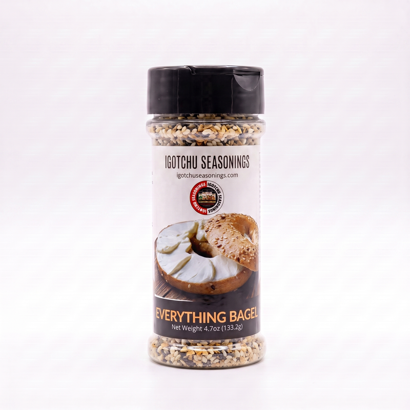 Igotchu Seasonings Igotchu Everything Bagel seasonings White Smoke 5.5 oz,8 oz