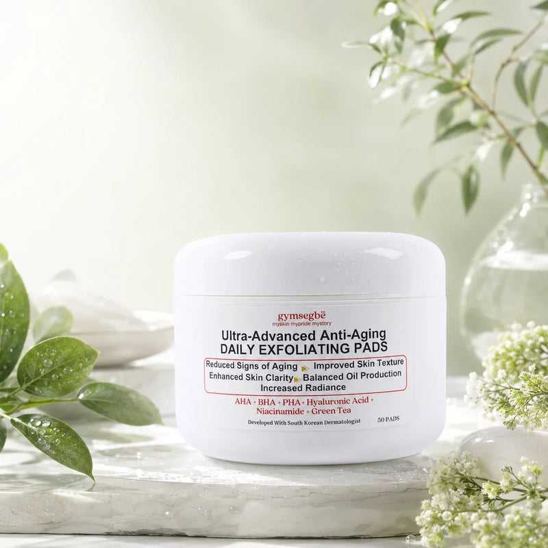 gymsegbë Ultra-Advanced Anti-Aging Daily Resurfacing Pads skincare White Smoke 1 Jar,2 Jars Save $2.99,3 Jars Save $3.98,4 Jars Save $12.97