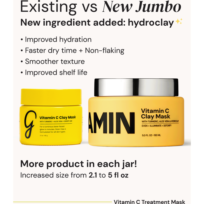 Vitamin C Clay Mask - Jumbo Size