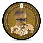 Extro Cosmesi Extro Cosmesi British Leather Shaving Collection Shaving Set Sienna Shaving Soap 5 oz