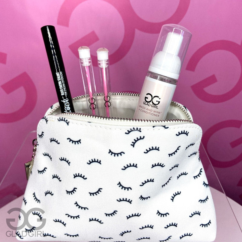 GladGirl Eyelash Makeup Clutch Marketing