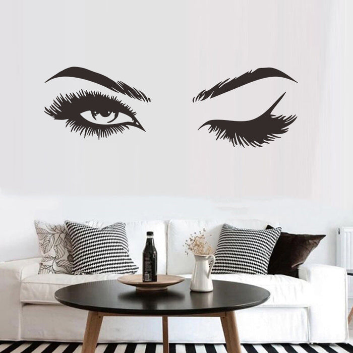 Eyelash Decal