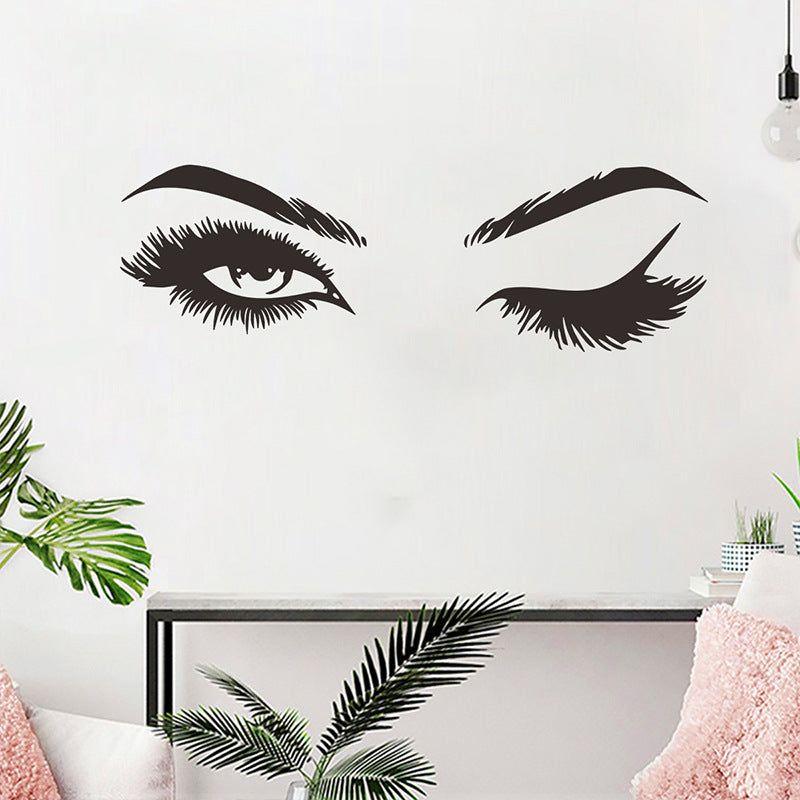 GladGirl Eyelash Decal Marketing
