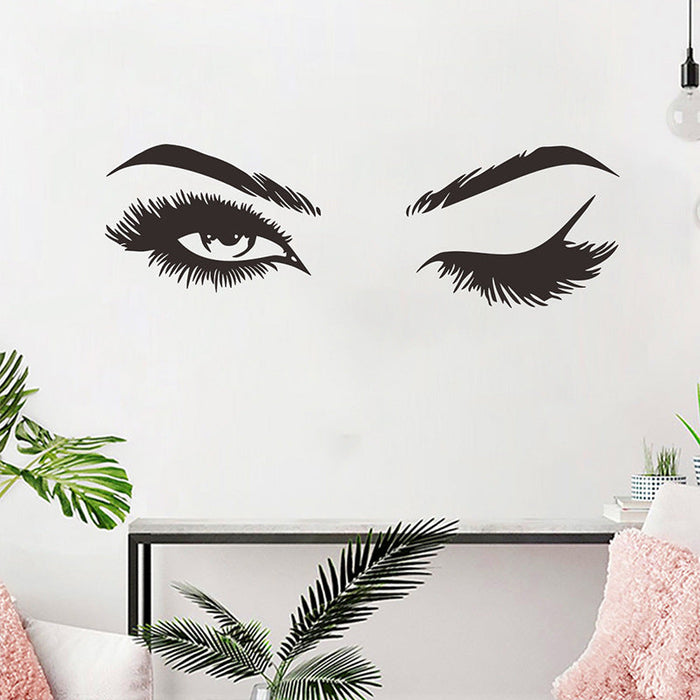 Eyelash Decal