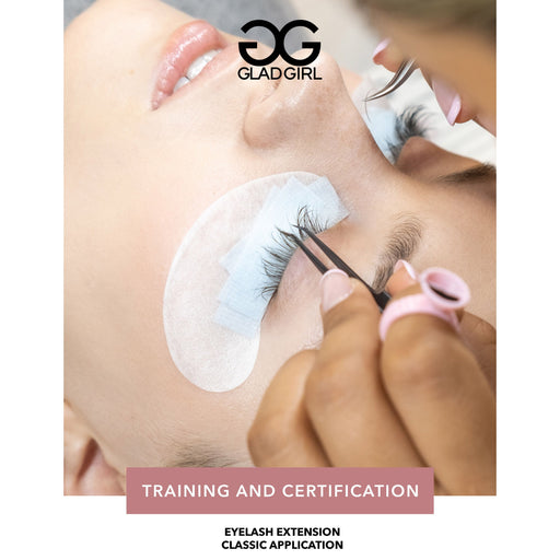 GladGirl Eyelash Extension Classic Application Training Manual Marketing