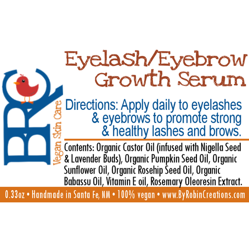 By Robin Creations Eyelash & Eyebrow Growth Serum - Yes, it does work! Eyebrow Enhancers