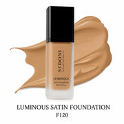 Sydoni Skincare and Beauty SYDONI LUMINOUS SATIN FOUNDATION – Radiant Skin, Smooth Perfection 30ml 1 fl. oz (16 Shades) Foundation White Smoke F120-Honey Tan