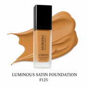 Sydoni Skincare and Beauty SYDONI LUMINOUS SATIN FOUNDATION – Radiant Skin, Smooth Perfection 30ml 1 fl. oz (16 Shades) Foundation White Smoke F125-Golden Almond