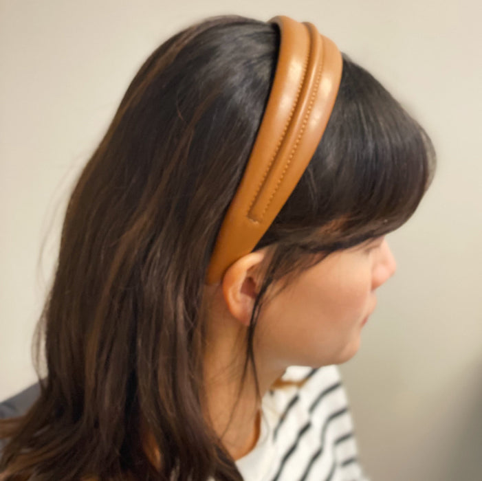 Classy Vegan Leather Headband