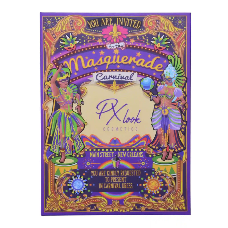 Prolux Cosmetics Masquerade Carnival Eyeshadow Palette EYESHADOW