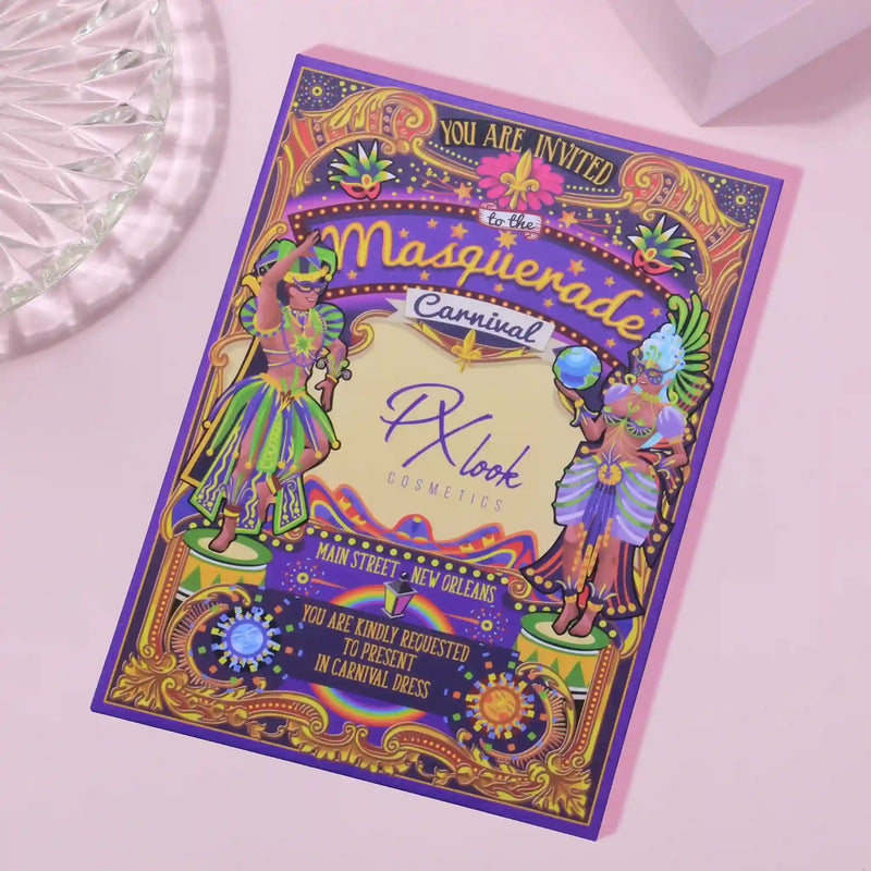 Prolux Cosmetics Masquerade Carnival Eyeshadow Palette EYESHADOW