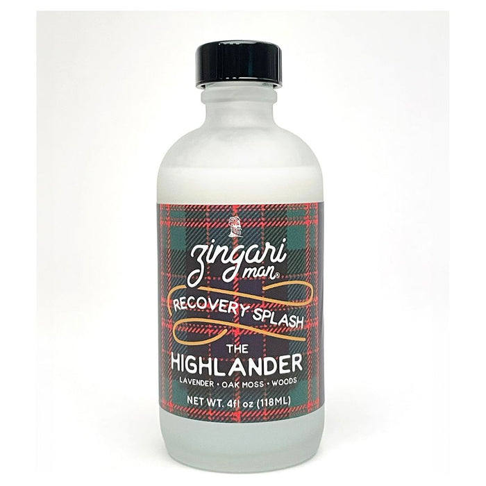 Zingari Man The Highlander Recovery Splash