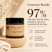 Timeless Organics Skin Care Body Whip - Cocoa Butter + Vitamin E Lotion Antique White