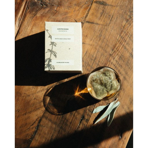 Juniper Ridge Farmed White Sage + Wild Mint Botanical Tea 3-Pack Tea