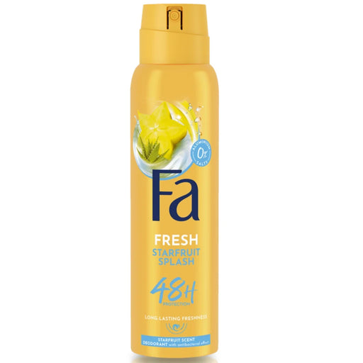 Fa Fa Fresh Starfruit Splash Spray Deodorant 48h 150 ml Deodorant & Anti-Perspirant