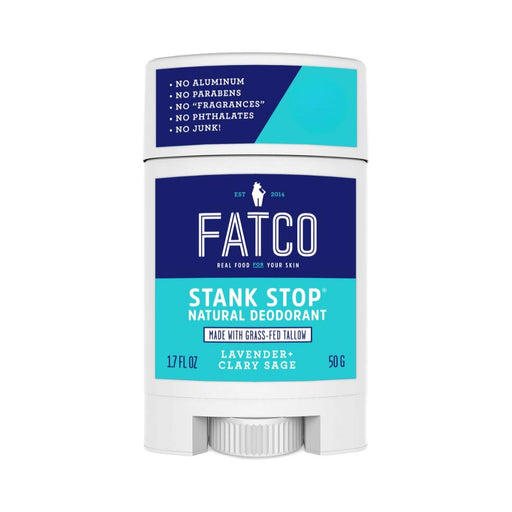 FATCO Skincare Products Stank Stop Deodorant Stick, Lavender+Sage, 1.7 Oz