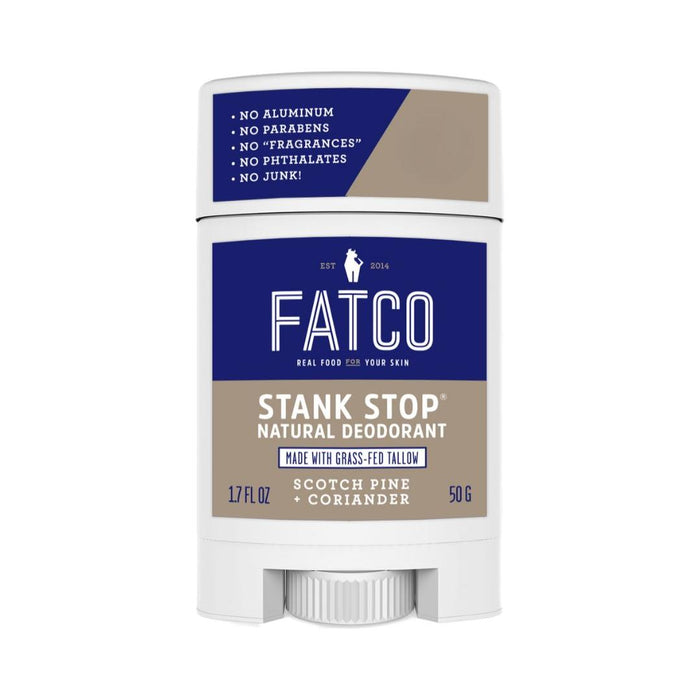 Stank Stop Deodorant Stick, Scotch Pine + Coriander, 1.7 Oz