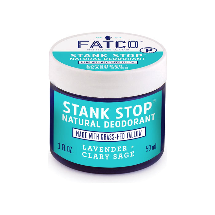 Stank Stop Cream Deodorant, Lavender+Sage, 1 Oz by FATCO Skincare Products