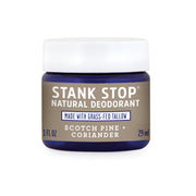 FATCO Skincare Products Stank Stop Cream Deodorant, Scotch Pine+Coriander, 1 Oz
