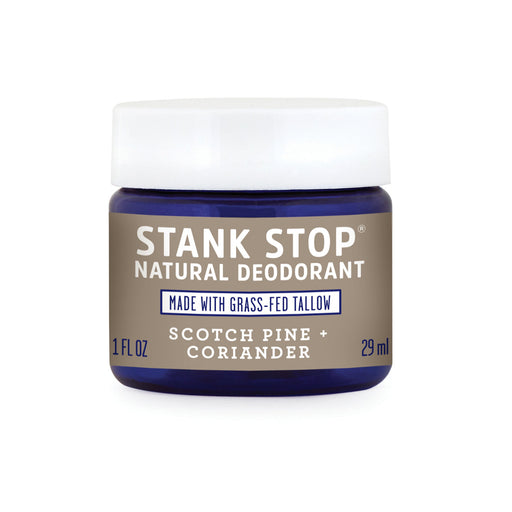 FATCO Skincare Products Stank Stop Cream Deodorant, Scotch Pine+Coriander, 1 Oz