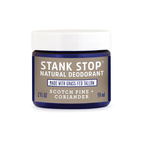 FATCO Skincare Products Stank Stop Cream Deodorant, Scotch Pine+Coriander, 2 Oz