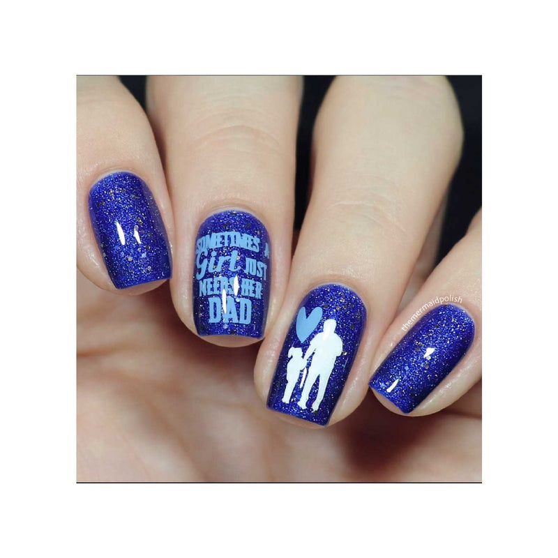 UberChic Beauty Father's Day Stamping Plate