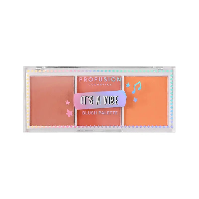Profusion Cosmetics It's a Vibe | Admit One 3-Shade Blush Palette Blushes & Bronzers
