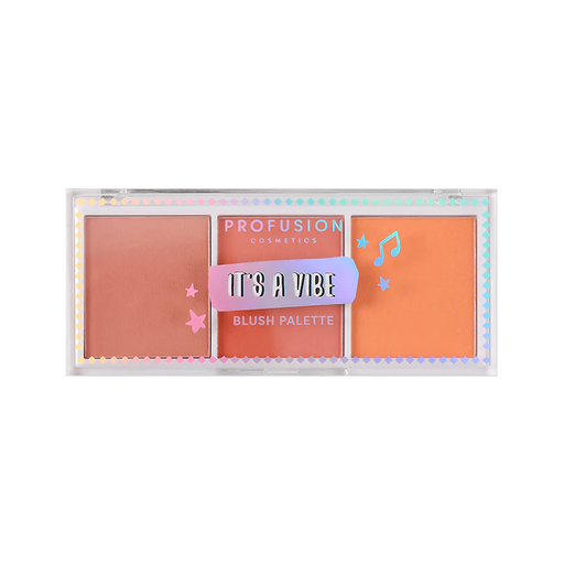 Profusion Cosmetics It's a Vibe | Admit One 3-Shade Blush Palette Blushes & Bronzers