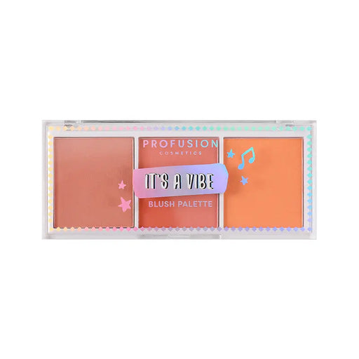 Profusion Cosmetics - It's a Vibe | Admit One 3-Shade Blush Palette - 0.5oz