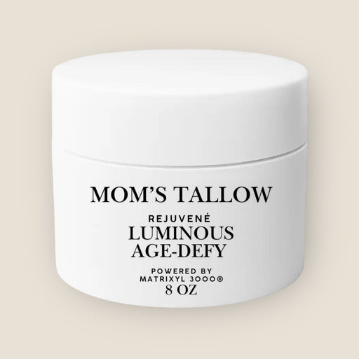 Mom’s Tallow Advanced Rejuvené Luminous Age-Defy Face/Neck Cream: Featuring Matrixyl® 3000 (+ Free 4oz Deep Firming Serum)