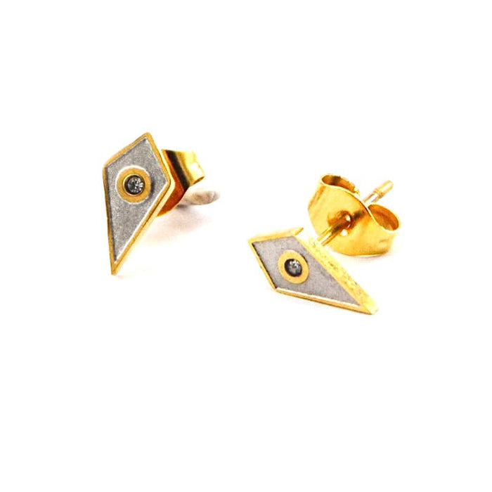 Twilight Diamond Stud Earrings