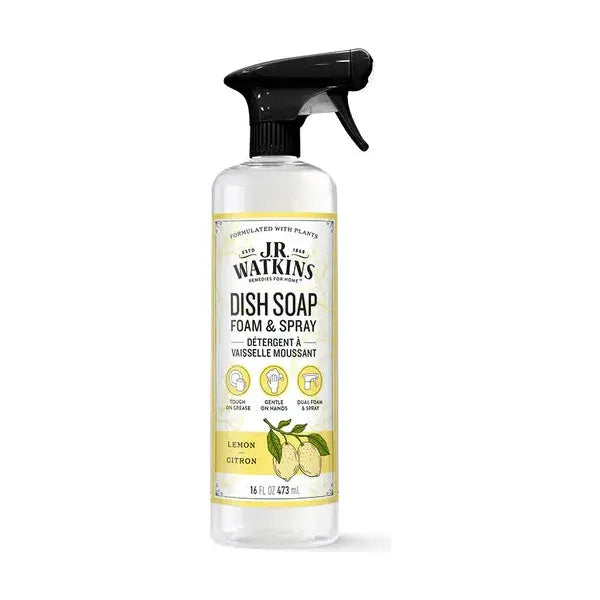 J.R. Watkins J.R. Watkins Lemon Dish Soap Foam & Spray 16 oz Dish Soap