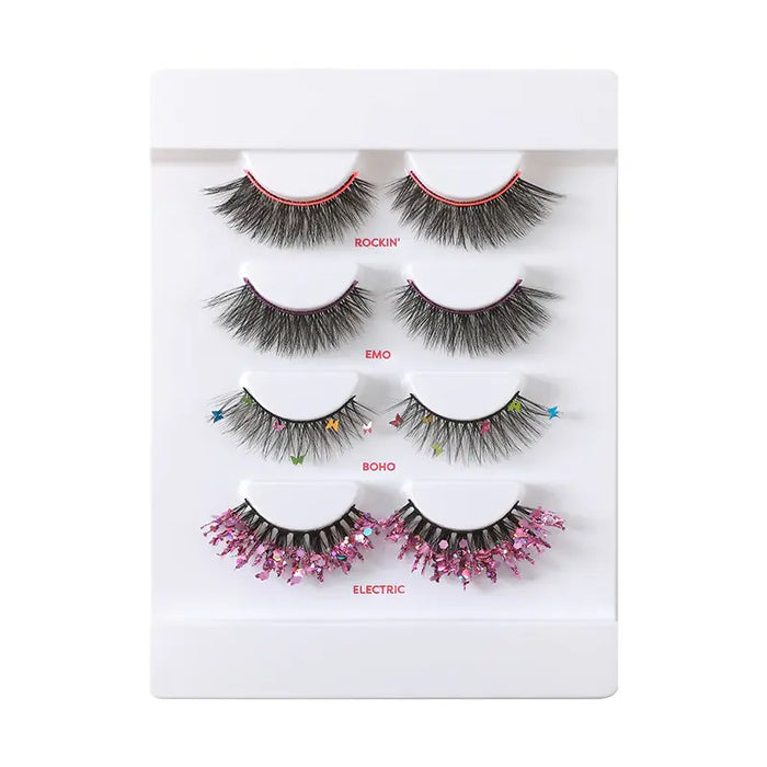 Profusion Cosmetics - It's a Vibe | Lash Fest 4-pair Lash Set - 1oz