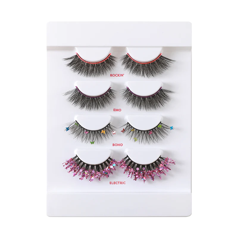 Profusion Cosmetics It's a Vibe | Lash Fest 4-pair Lash Set Lashes