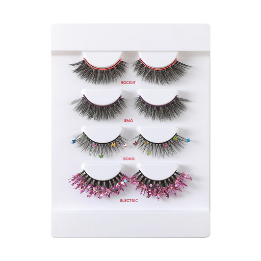 Profusion Cosmetics It's a Vibe | Lash Fest 4-pair Lash Set Lashes