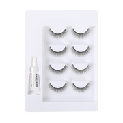 Profusion Cosmetics Frosted Snow Sparkle | 4 Pair Luxe False Lash Set Eye