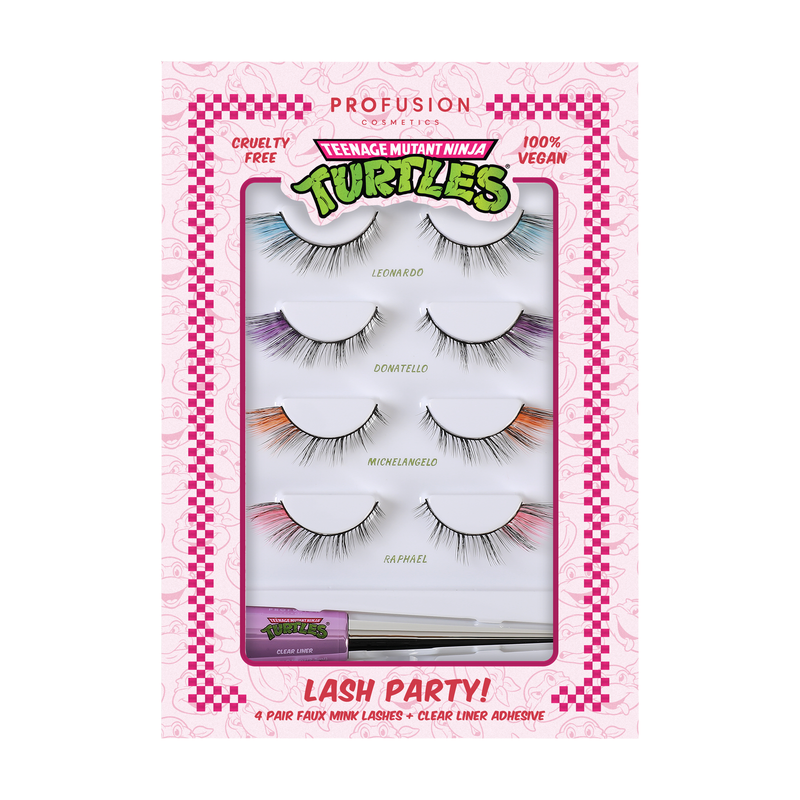 Profusion Cosmetics TMNT | Lash Party 4 Pair Set Eyes