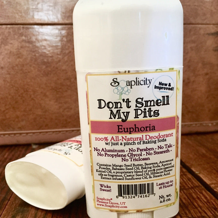 Soaplicity - Don'T Smell My Pits Natural Deodorant - Euphoria