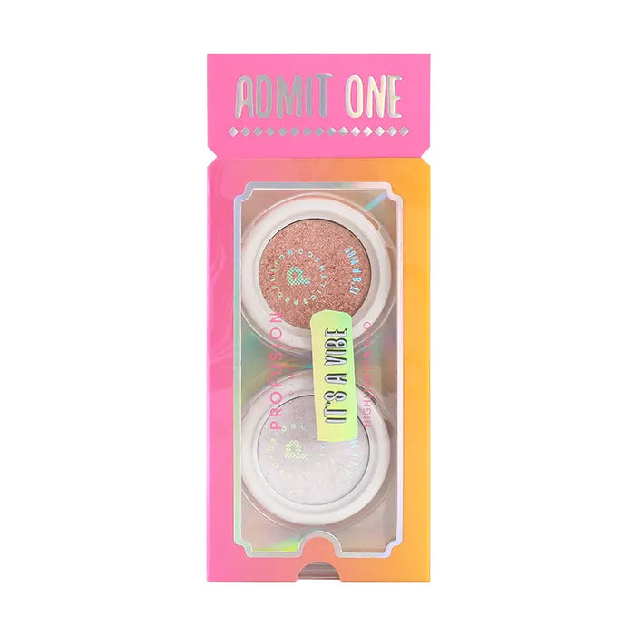 Profusion Cosmetics - It's a Vibe | Admit One Highlighter Duo - 1oz