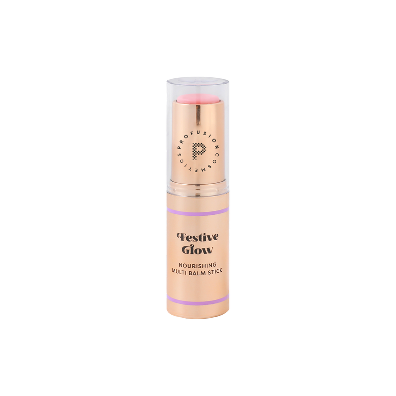 Profusion Cosmetics Frosted Snow Sparkle | Festive Glow Nourishing Multi Balm Stick Eye